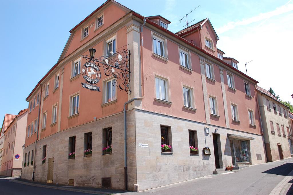 Gasthaus Zum Gueldenen Roesslein Homburg  Exterior photo